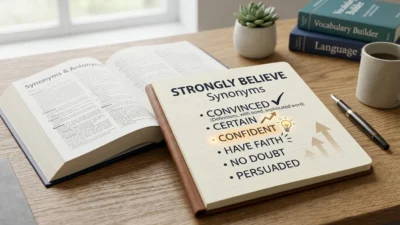 Strongly Believe Synonyms