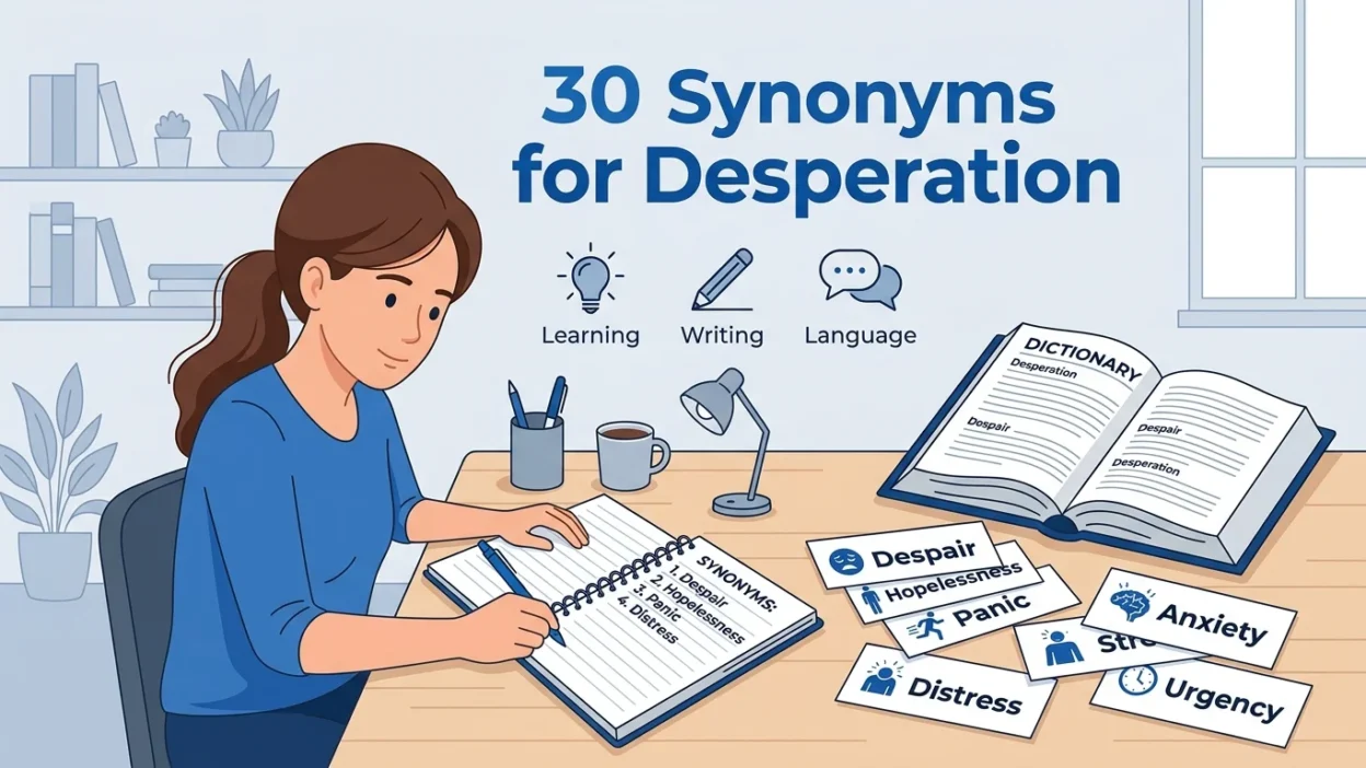 Synonyms for Desperation