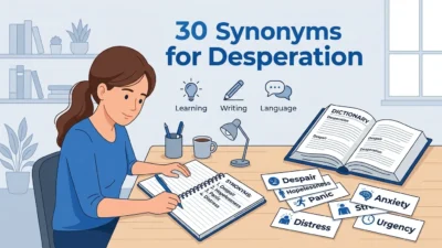 Synonyms for Desperation