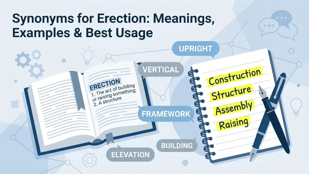 Synonyms for Erection