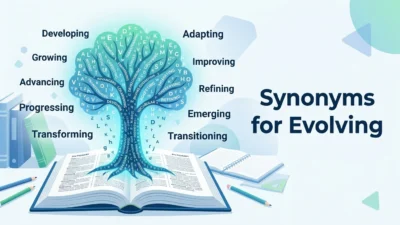 Synonyms for Evolving