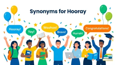 Synonyms for Hooray