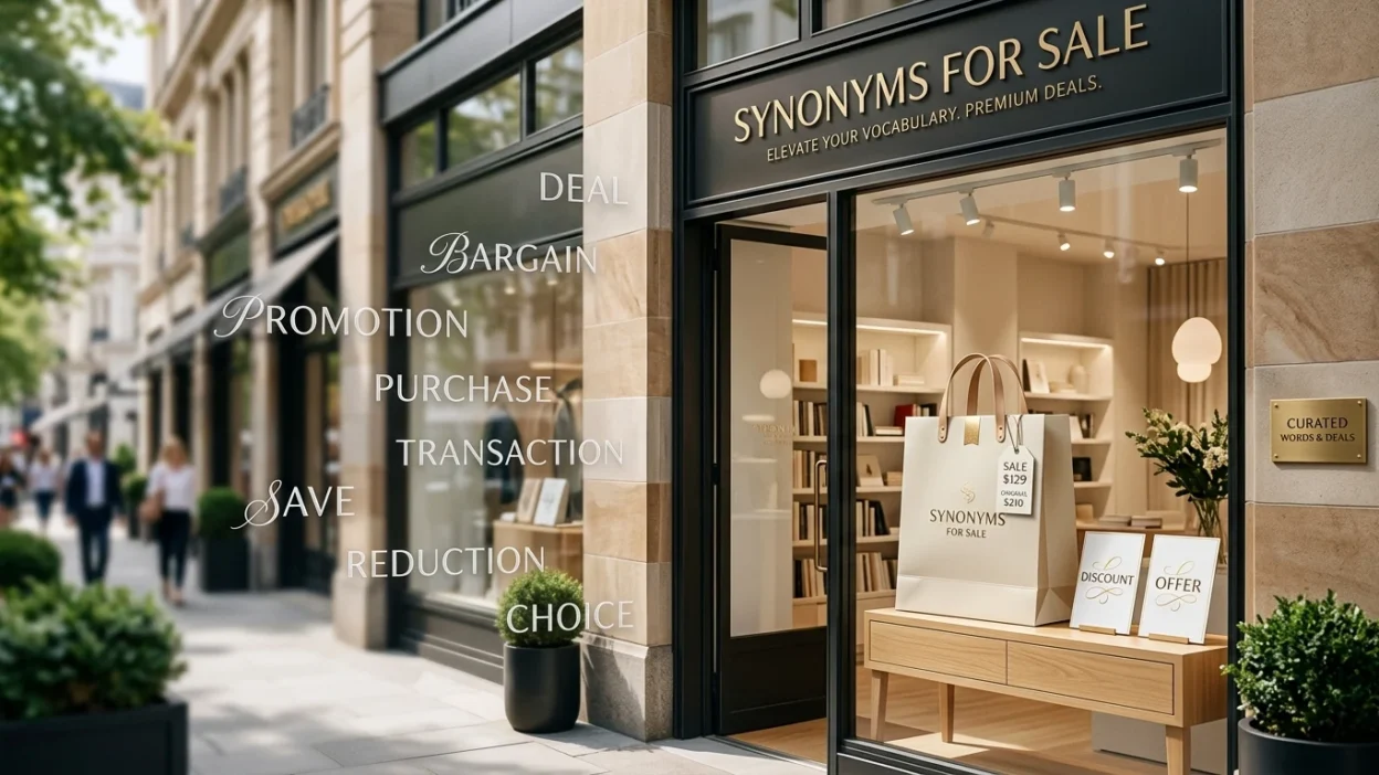 Synonyms for Sale