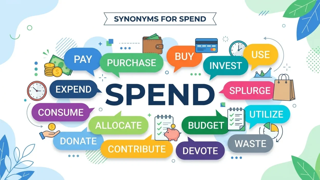 Synonyms for Spend