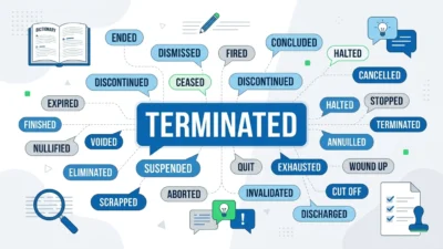 Synonyms for Terminated