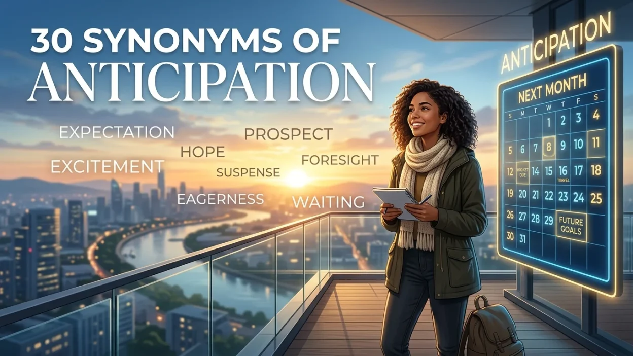 Synonyms of Anticipation