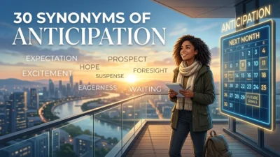 Synonyms of Anticipation
