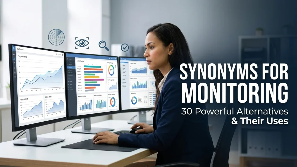 Synonyms for Monitoring