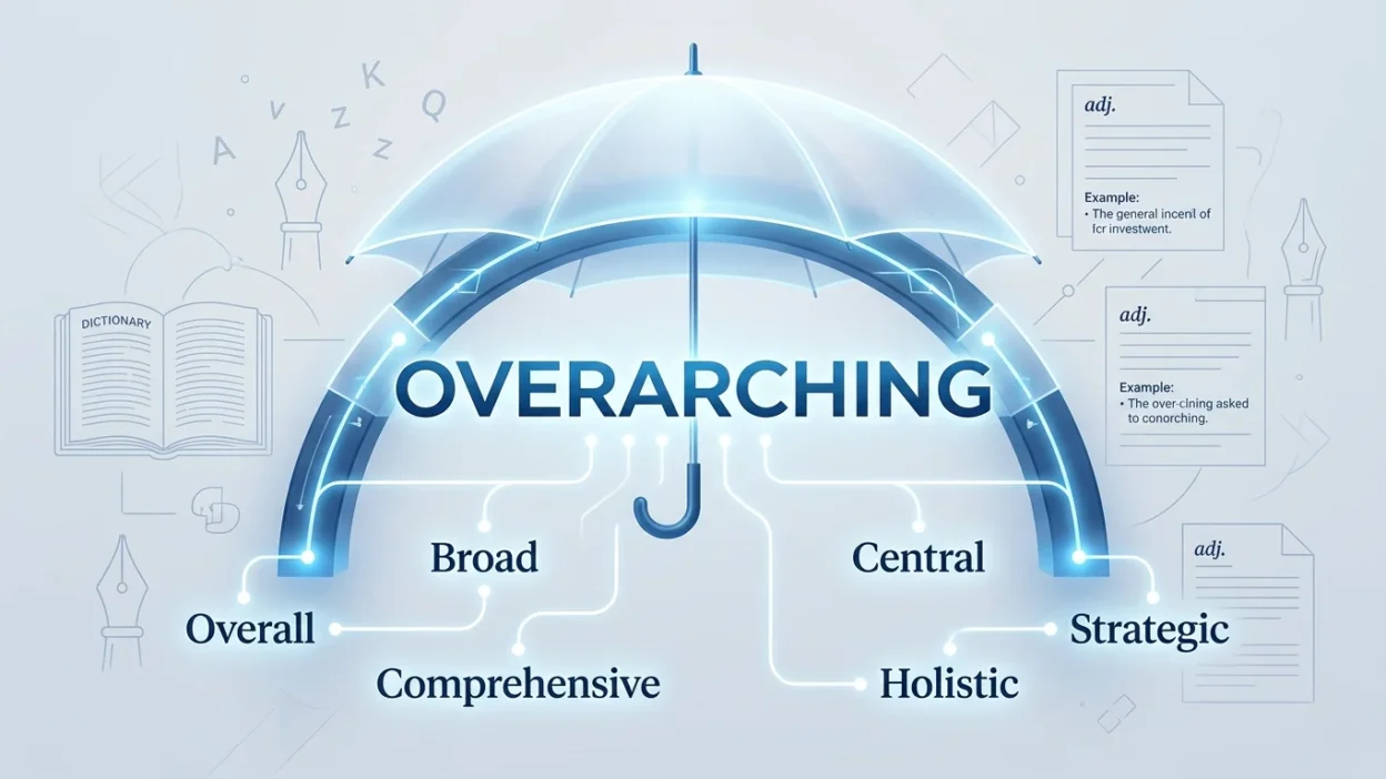 Synonyms for Overarching