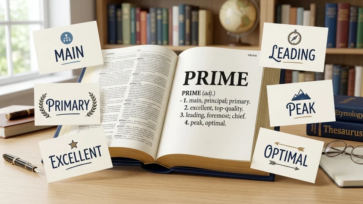 Synonyms for Prime