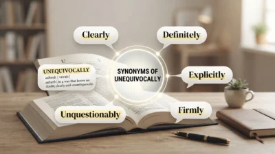 Synonyms of Unequivocally