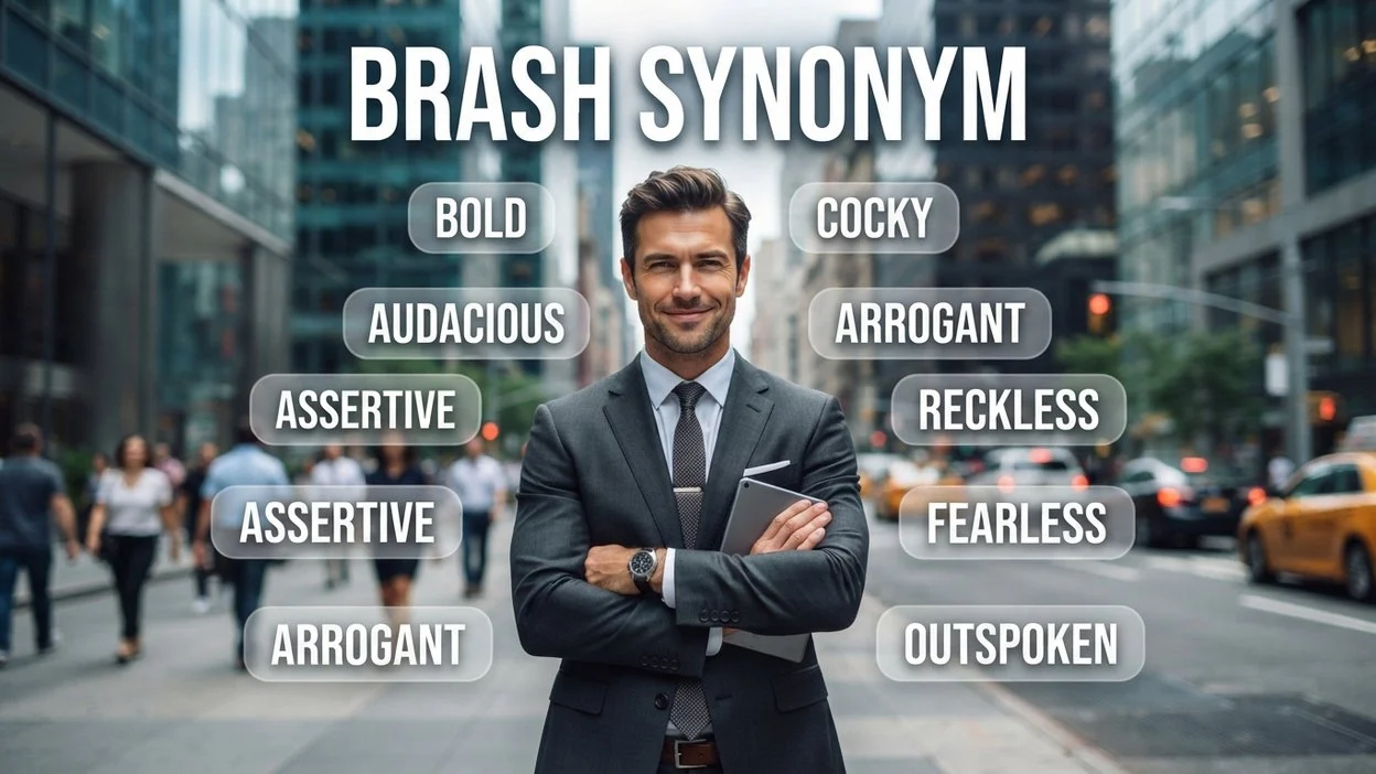 Brash Synonym