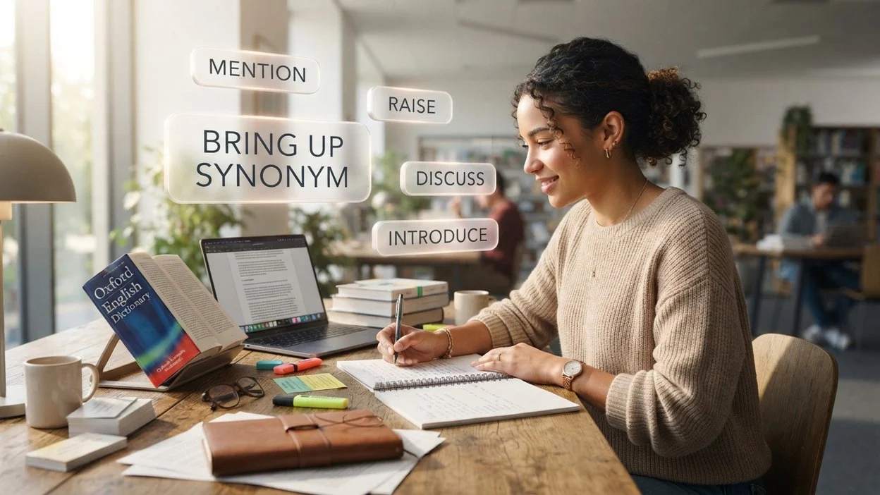 Bring Up Synonym