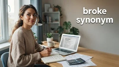Broke Synonym