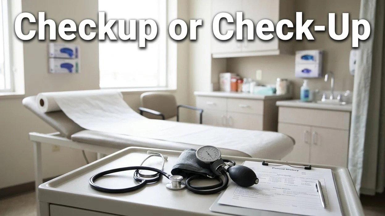 checkup or check-up