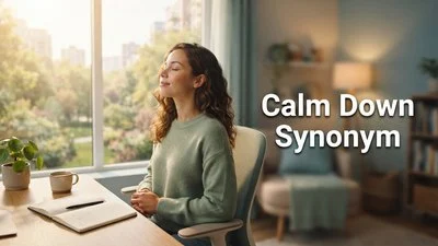 Calm Down Synonym