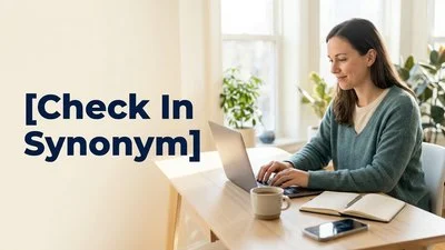 Check In Synonym