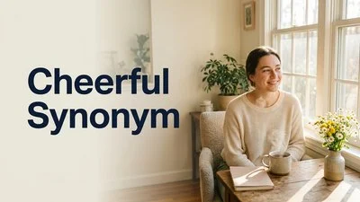 Cheerful Synonym